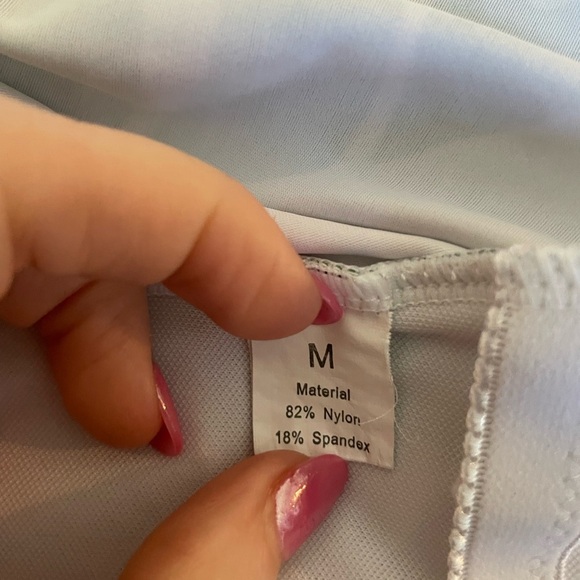 Womens Monokini One Piece Floral Print Ruffle Off Shoulder Push Up Size M - Picture 5 of 7